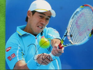 錦織圭直筆サインフォト