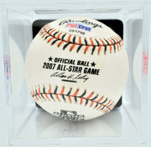 イチロー直筆サイン2007オールスターボール　イチローホログラム＆ PSADNAサインングレードミント10鑑定ホログラム付き - 画像 (5)