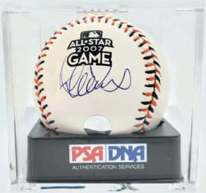 イチロー直筆サイン2007オールスターボール　イチローホログラム＆ PSADNAサインングレードミント10鑑定ホログラム付き - 画像 (2)