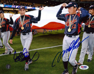イチロー選手＆川崎宗則選手Ｗ直筆サイン2009ＷＢＣフォト
