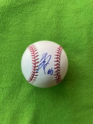 平野佳寿選手#66　ダイヤモンドバックス直筆サインＭＬＢボール