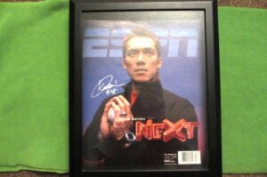 松井稼頭央選手#25ＮＹメッツ　直筆サインESPNマガジン　