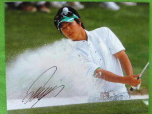 石川遼選手　直筆サインフォト