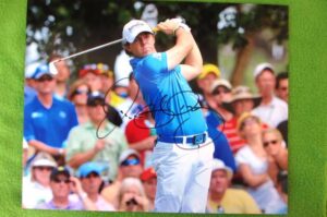 ローリーマキロイ選手直筆サインフォト