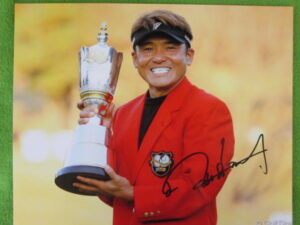 丸山茂樹プロ　直筆サインフォト