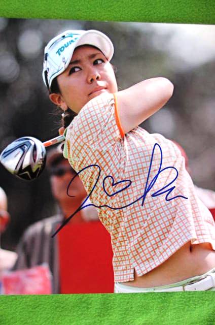 宮里美香プロ 直筆サインフォト Sports Gallery Usa