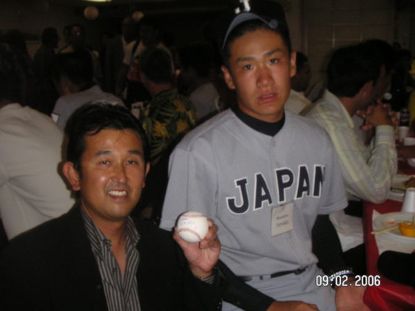 田中将大選手　17歳