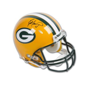 ブレット・ファーブBRETT FAVRE#4直筆サインヘルメット