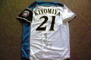 清宮幸太郎選手#21ファイターズ直筆サインユニホ－ムＬ