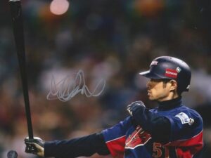 イチロー直筆サイン　2009ＷＢＣ8Ｘ10フォト