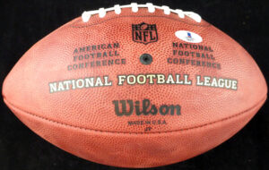 ボージャクソン　BO JACKSON　オークランドレイダース直筆サインNFLボール - 画像 (3)