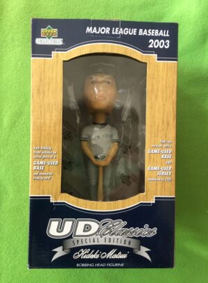 松井秀喜Hideki Matsui#55 2003 UDA 800個限定シリアルナンバー入りバブルヘッド - 画像 (5)