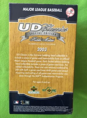松井秀喜Hideki Matsui#55 2003 UDA 800個限定シリアルナンバー入りバブルヘッド - 画像 (4)