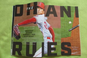 大谷翔平選手　スポーツイラストレイテッドSports Illustratedマガジン　9月23日アメリカ限定発売THE PITCHING&THE HITTER 2冊セット　 - 画像 (4)
