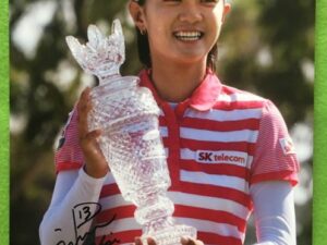 チェ・ナヨン　Na Yeon Choi LPGA女子ゴルフ　直筆サイン8X10フォト