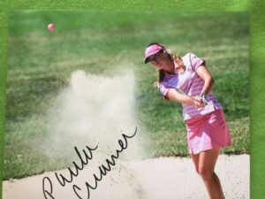 ポーラクレーマーPaula Creamer　LPGA直筆サイン8x10フォト