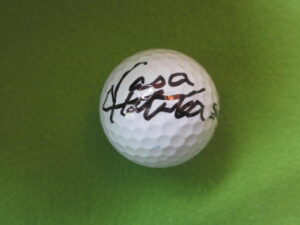 畑岡奈紗NASA HATAOKA LPGAプロ 直筆サインSRIXONオウンボール