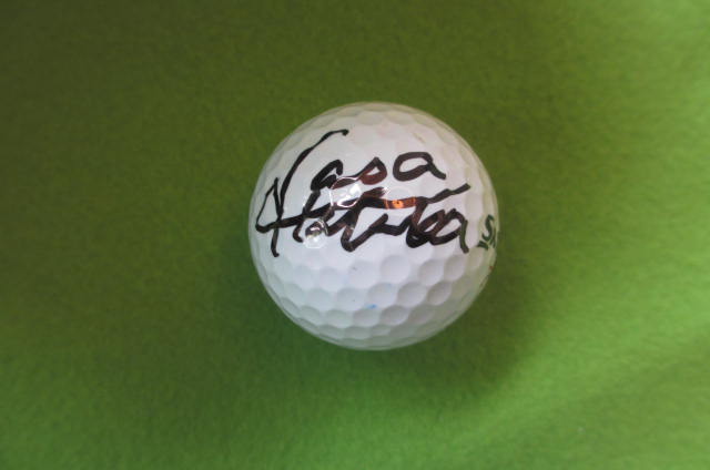 畑岡奈紗NASA HATAOKA LPGAプロ 直筆サインSRIXONオウンボール