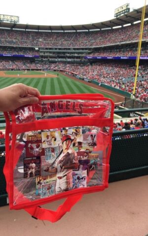 大谷翔平　4月10日2022年エンジェルス球場個数限定配布クリアートートバッグ　 - 画像 (5)
