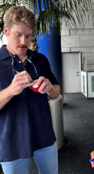マイルズ・マイコラスMiles Mikolas#39　St カージナルス直筆サインMLBボール - 画像 (3)