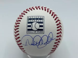 デレックジーターDerek Jeter#2 NYヤンキース殿堂入り記念MLBボール　JSA鑑定証