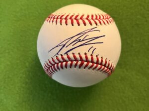 藤浪晋太郎選手＃11 オークランドアスレティックス　ルーキーイヤー直筆サインMLBボール