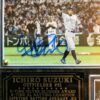 イチローICHIRO直筆サイン入り2019引退記念生涯スタッツ入りプラーク - 画像 (2)