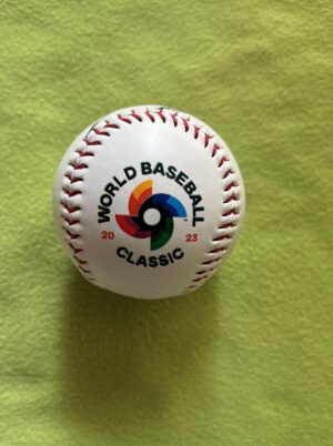 山川穂高選手＃33侍ジャパン直筆サインWBCロゴJボール - 画像 (2)