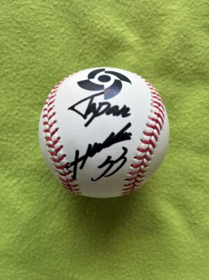 山川穂高選手＃33侍ジャパン直筆サインJAPAN書き込み入り2023WBC公式ボール