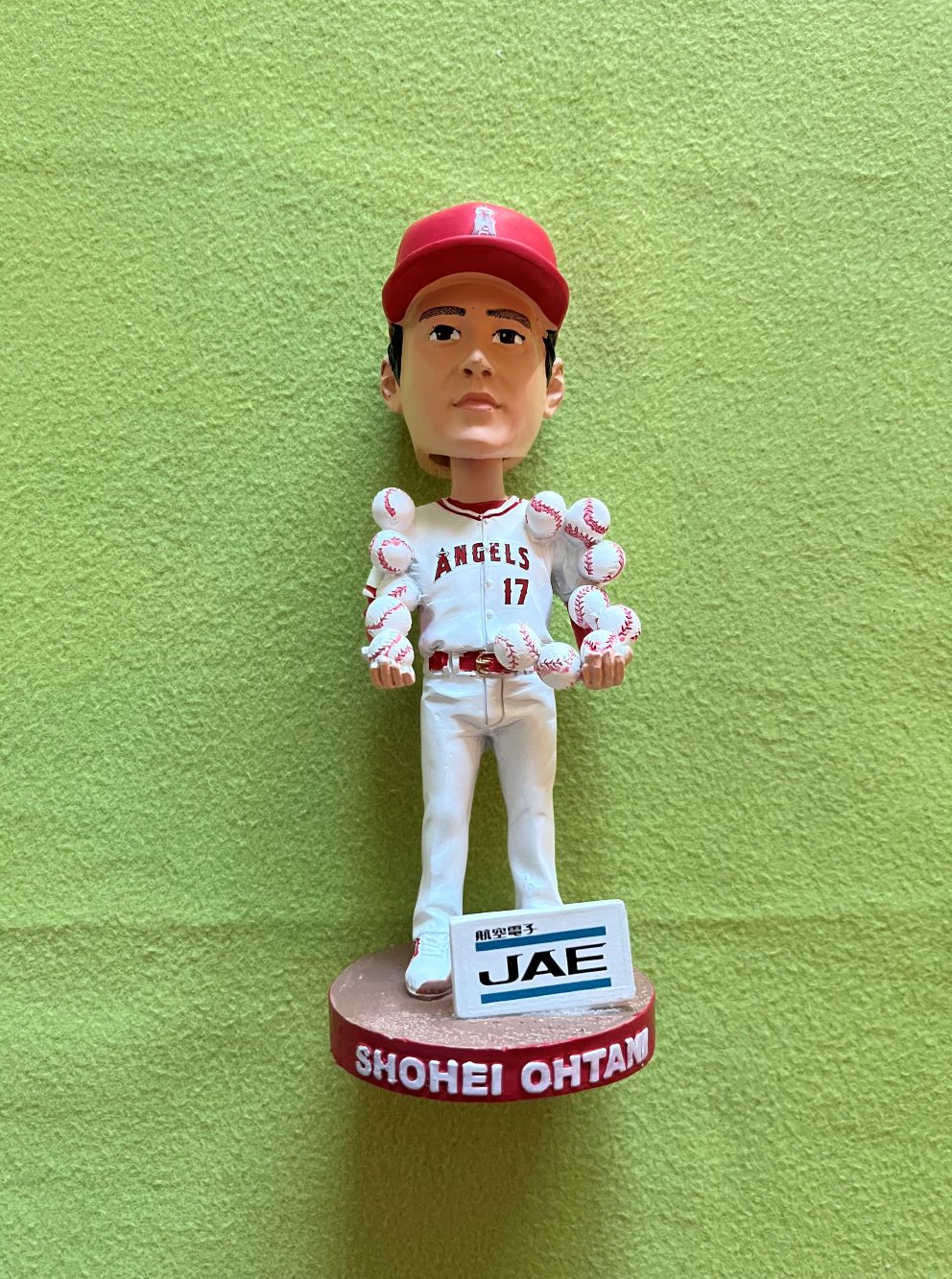 大谷翔平4月8日エンジェルス球場先着25000個配布　OHTANI 13Kボブルヘッド人形