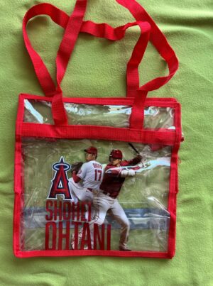大谷翔平4月9日エンジェルス球場先着25000人配布　クリアーバック　OHTANI CLEAR BAG - 画像 (2)