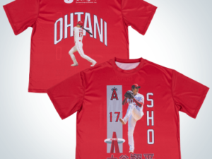 大谷翔平選手　4月22日エンジェルス球場先着25000人配布　OHTANI Tシャツ　XLサイズ