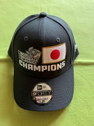 2023WBC侍ジャパンチャンピオンキャップ　3月21日優勝当日ローンデポパークで購入品！