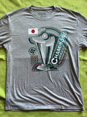 2023WBC 侍ジャパンチャンピオンＴシャツ　Ｌサイズ　マイアミローンデポパーク購入品！ - 画像 (2)