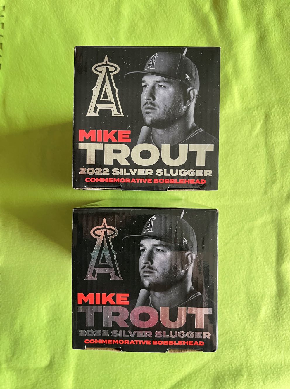 マイクトラウトMIKE TROUT#27 　9月15日エンジェルス球場先着25000人限定配布シルバースラッガーボブルヘッド人形