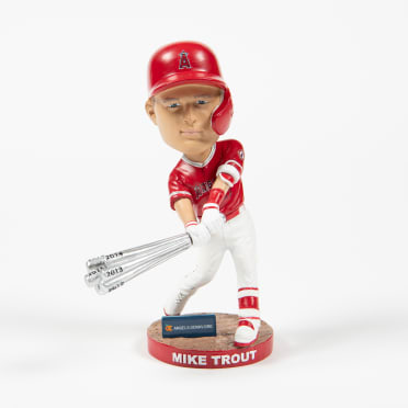 マイクトラウトMIKE TROUT#27 　9月15日エンジェルス球場先着25000人限定配布シルバースラッガーボブルヘッド人形