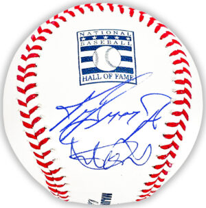 イチロー＆ケングリフィーJr Ｗ直筆サインHall of Fameボール　Beckett鑑定証ホログラム付き