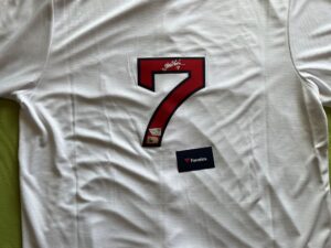吉田正尚選手＃7ボストンレッドソックス直筆サインNIKEレプリカホワイトホームユニホーム XL Fanatics＆MLBホログラム証明付き