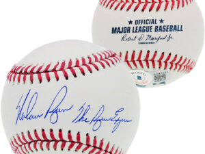 ノーラン・ライアンNolan Ryan直筆サイン The Ryan Express書き込み入りMLBボール　 Ryan Hologram&Beckett鑑定ホログラム付き