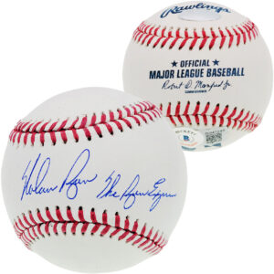 ノーラン・ライアンNolan Ryan直筆サイン The Ryan Express書き込み入りMLBボール　 Ryan Hologram&Beckett鑑定ホログラム付き