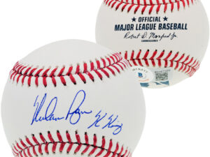 ノーラン・ライアンNolan Ryan直筆サイン K King 書き込み入りMLBボール　 Ryan Hologram&Beckett鑑定ホログラム付き
