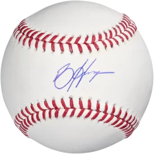 ブライスハーパーBryce Harper#3　直筆サインMLBボール　 Fanatics＆MLBホログラム証明付き