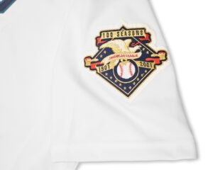 イチロー直筆サイン#51背番号書き込み入り SEATTLE MARINERS 2001 ALL STAR PATCH  MITCHELL&NESS JERSEY 44or48 　イチロー証明書＆ホログラム付き - 画像 (5)