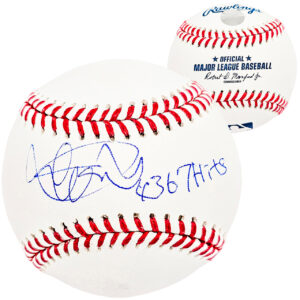 イチロー直筆サイン#51背番号&4367Hits書き込み入りMLB公式ボール　イチロー証明書＆イチローホログラム付き