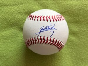 吉田正尚選手＃7ボストンレッドソックス直筆サインMLB公式ボール Fanatics＆MLBホログラム証明付き