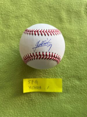 吉田正尚選手＃7ボストンレッドソックス直筆サインMLB公式ボール Fanatics＆MLBホログラム証明付き