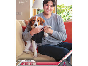 大谷翔平選手＆デコピンPUPPY  2023 AL MVP受賞記念  TOPPSカード　送料無料！