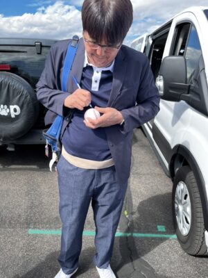 石橋貴明さん直筆サイン入りＭＬＢ公式ボール - 画像 (3)