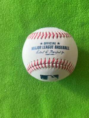 石橋貴明さん直筆サイン入りＭＬＢ公式ボール - 画像 (2)