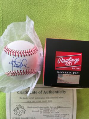 フェルナンド・タティスJr　Fernando Tatis Jr#23サンディエゴパドレス直筆サインMLBボール - 画像 (2)